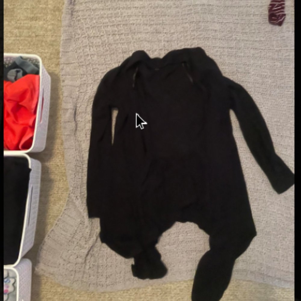 Womens Black CArdigan